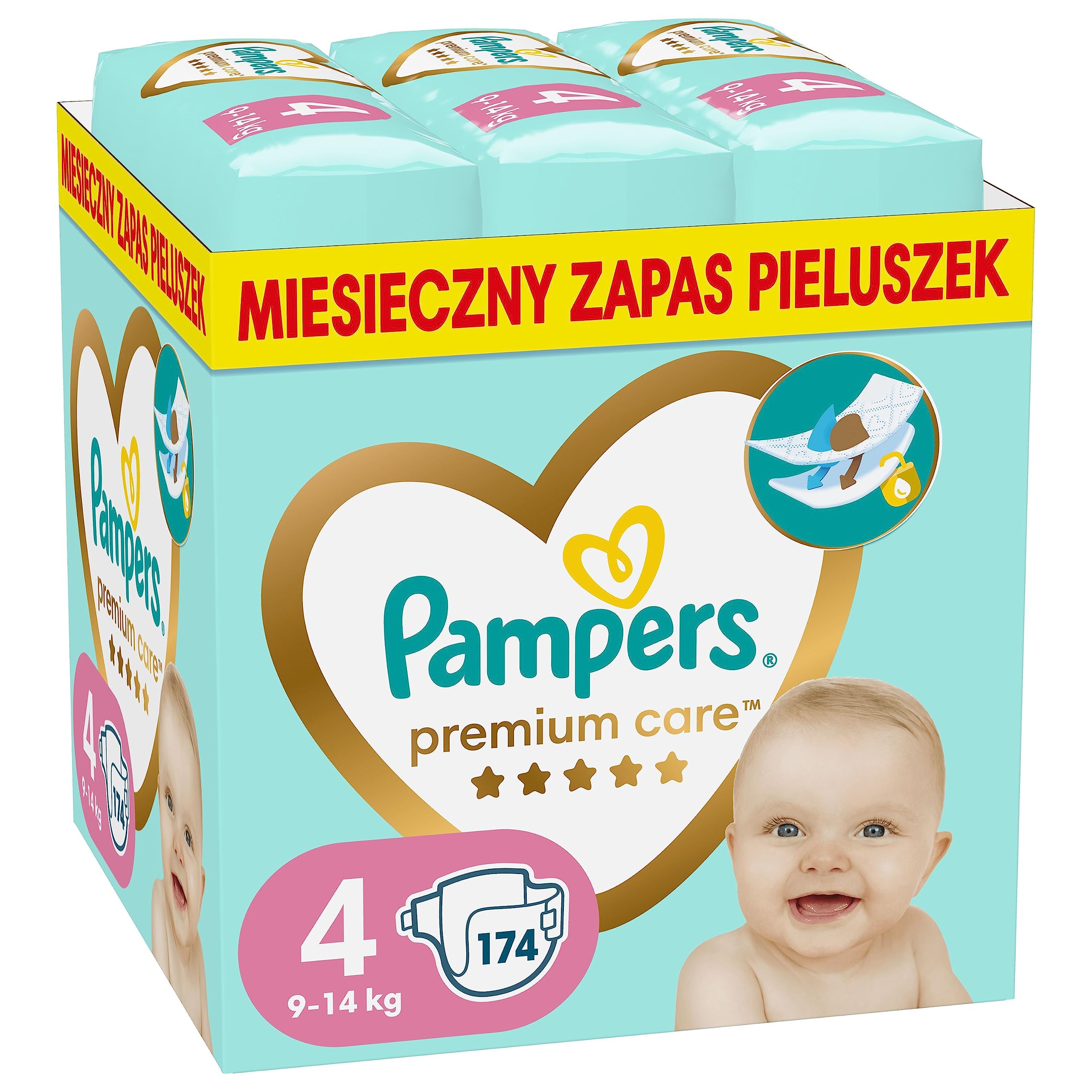 pieluchy pampers 6