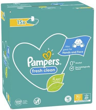 pampers natural clean chusteczki