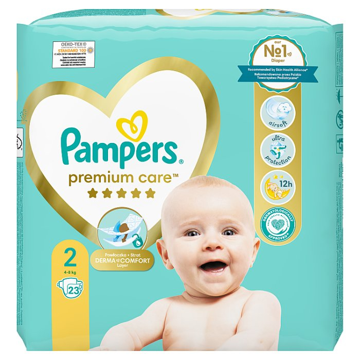 pieluszki pampers premium care 3 mega box 240 szt