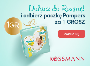 dziewczynka niemowle pampers