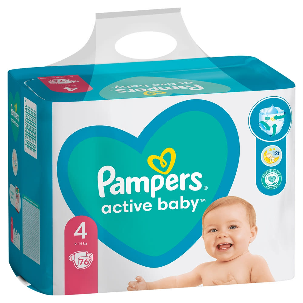 pieluchomajtki pampers 4 seni