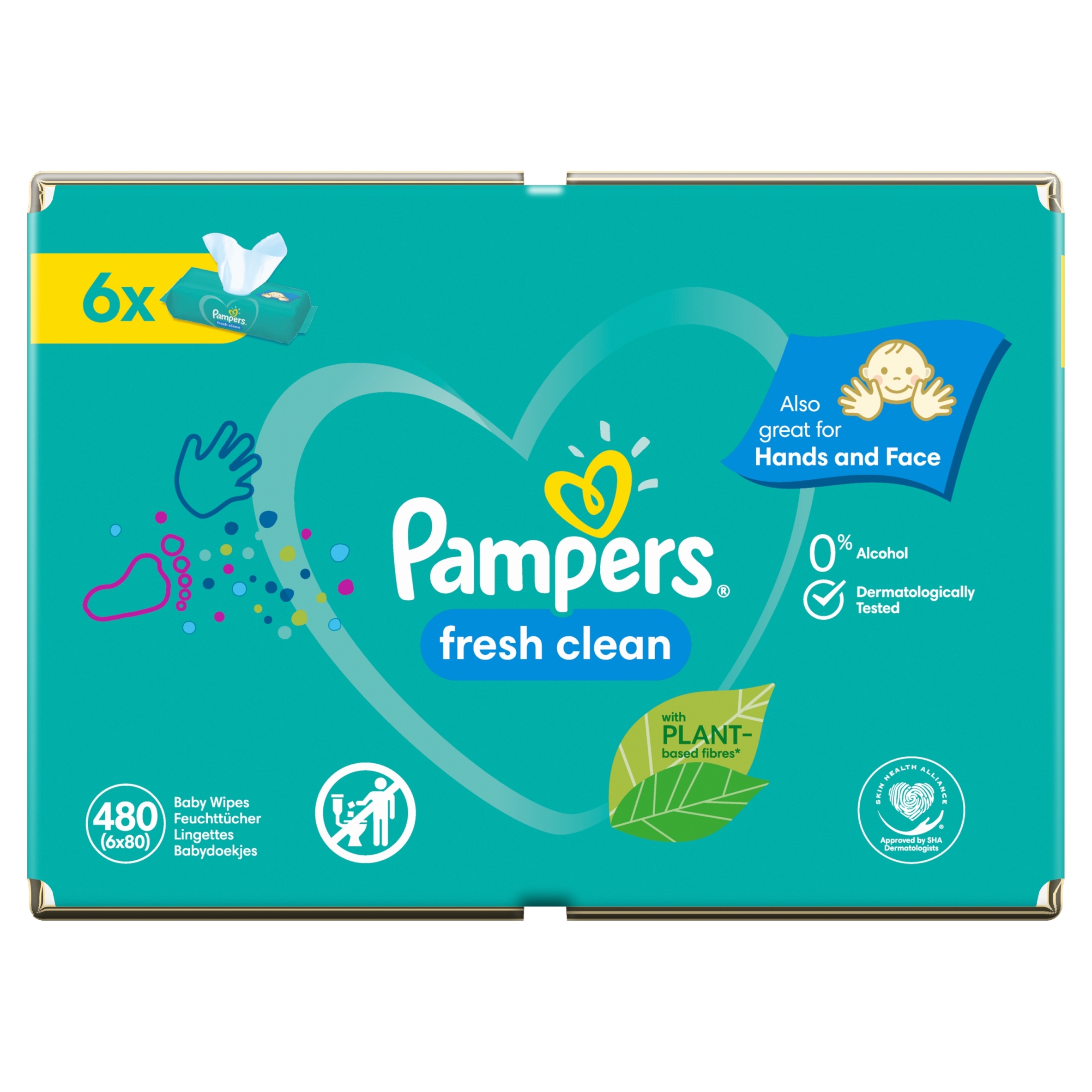 pampers kandoo soap