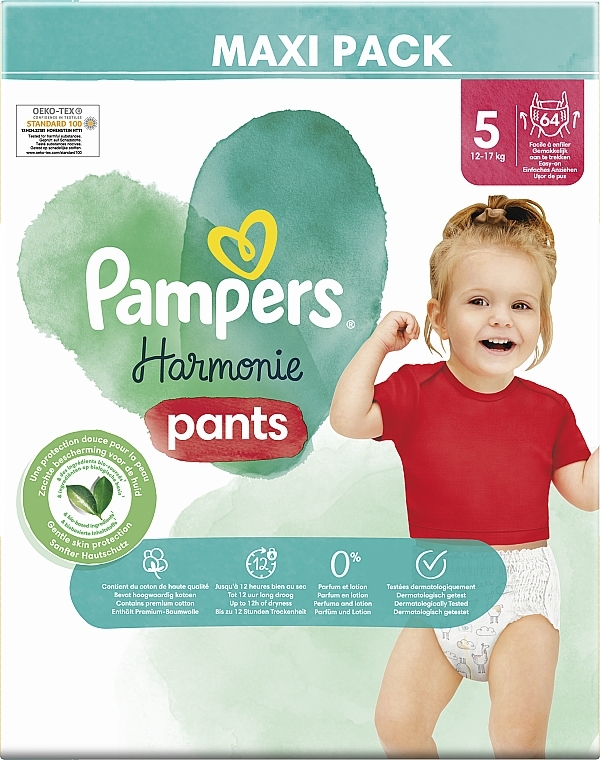 pampers pieluchomajtki pants 4 maxi 104 szt