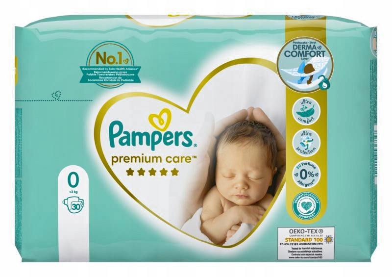 pieluchy pampers najmniejszy rozmiar