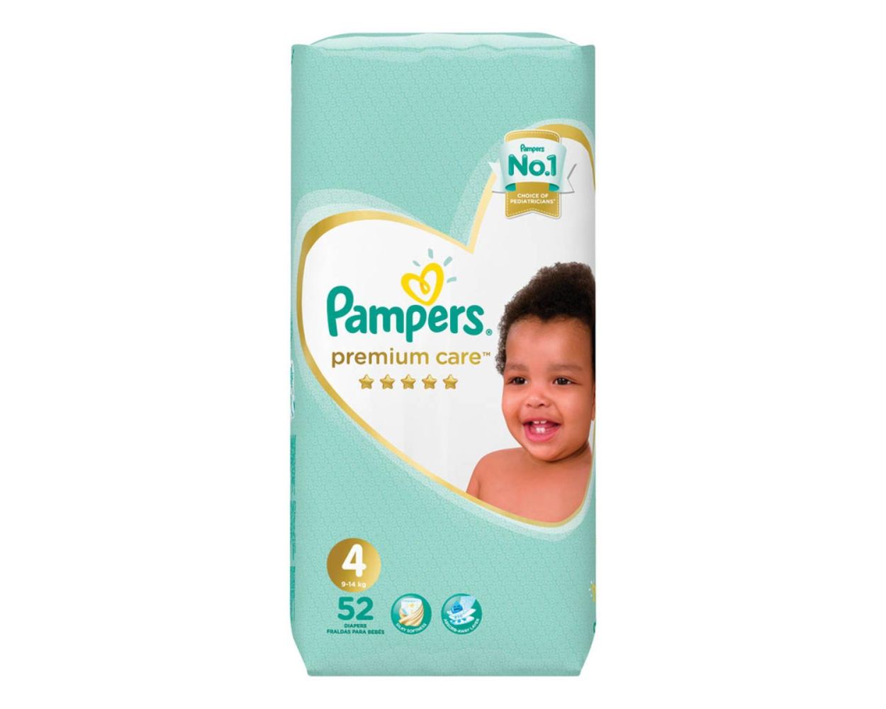 pampers premium care pieluchy jednorazowe rozmiar 3 midi 204 szt