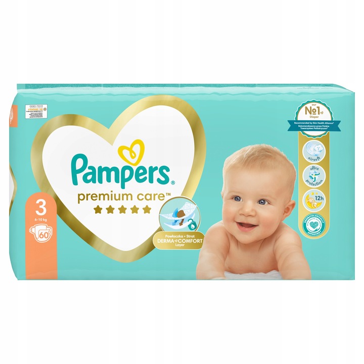 pampers pee