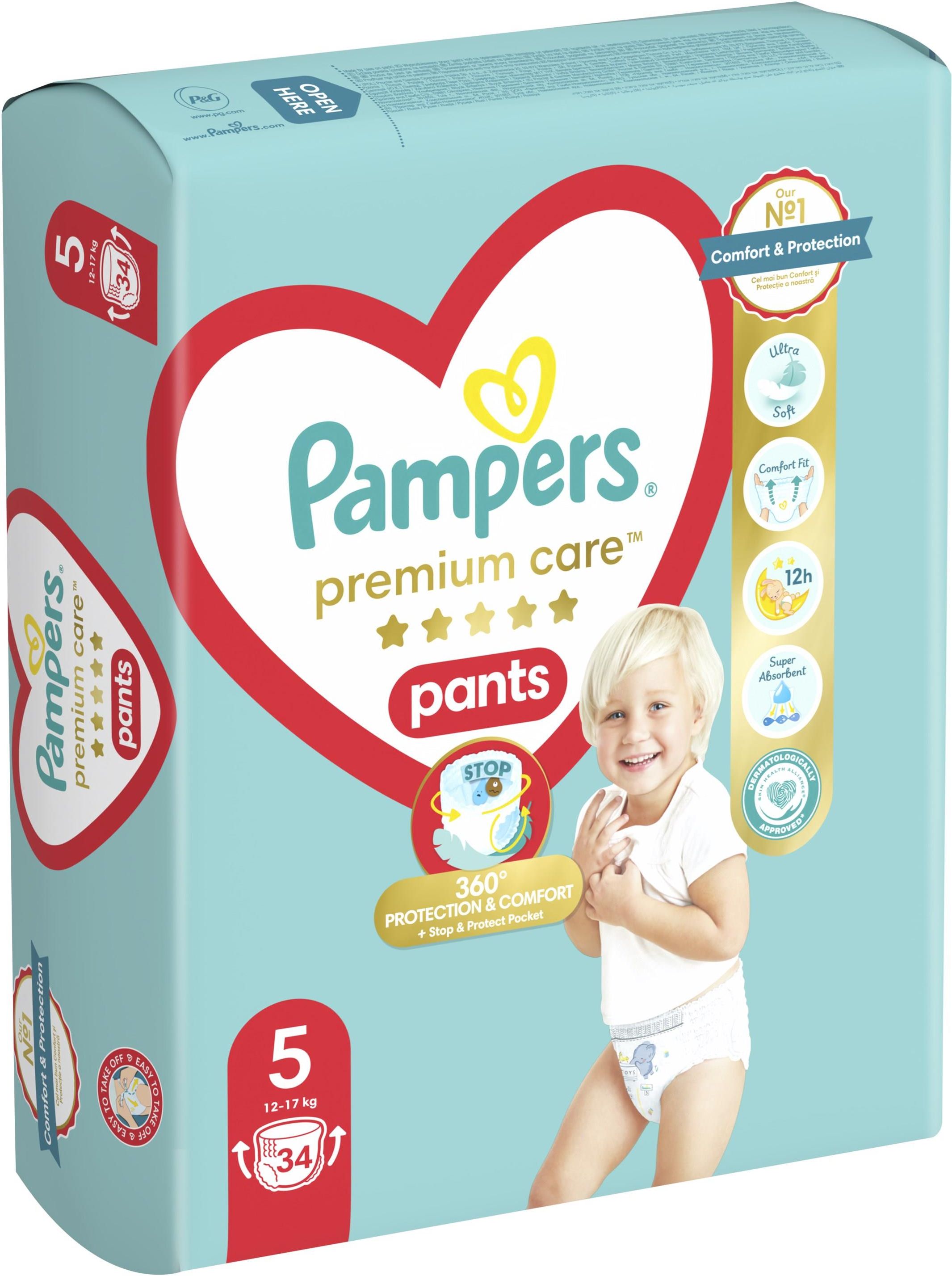 pampers pieluchy majtki 5