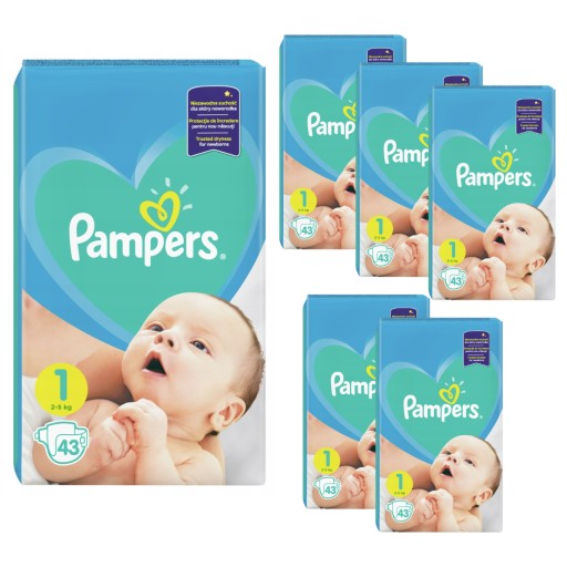 pieluchy jednorazowe pampers ceny