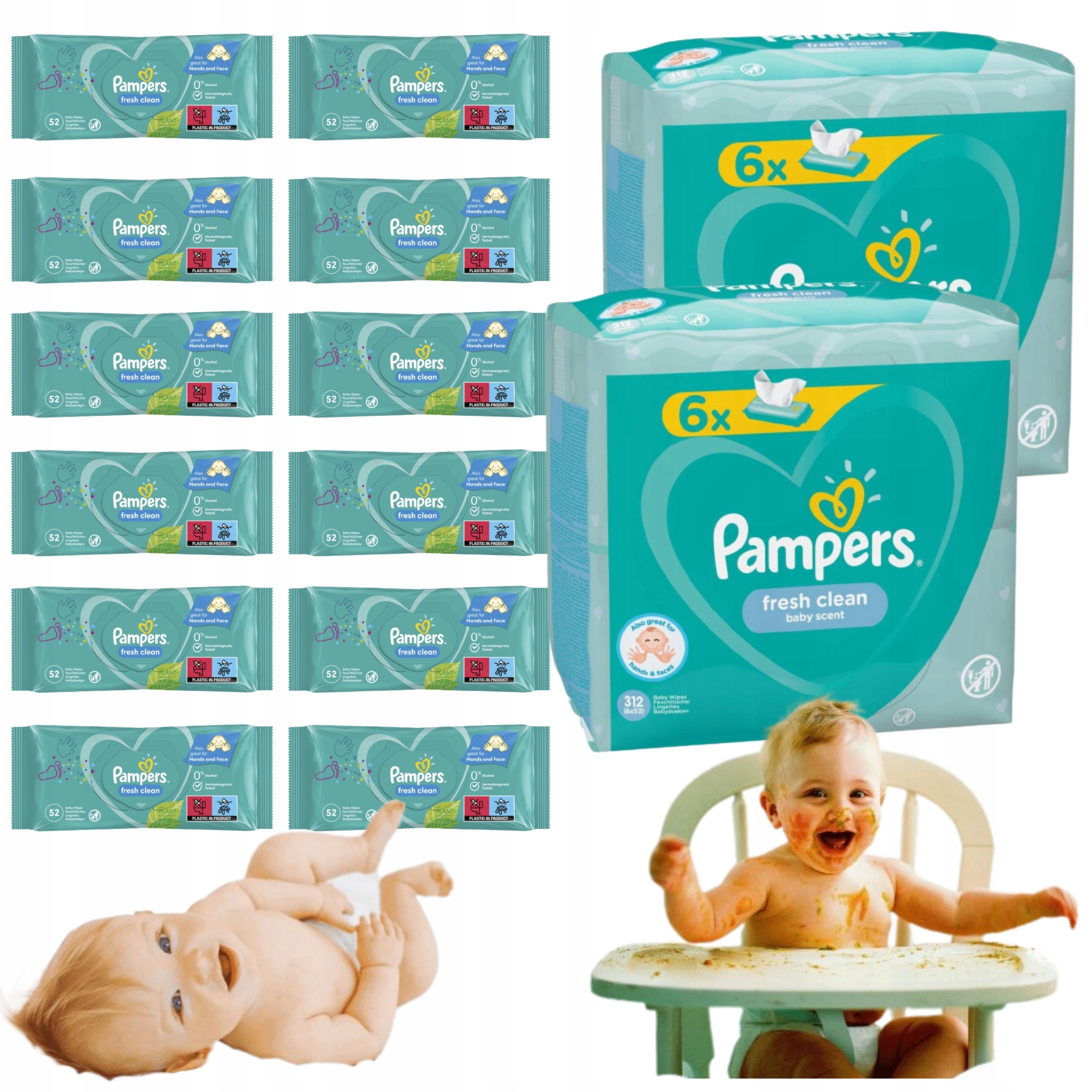 pamper new baby czy active baby