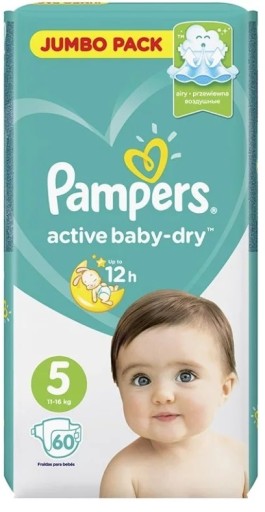 pampers niebieskie