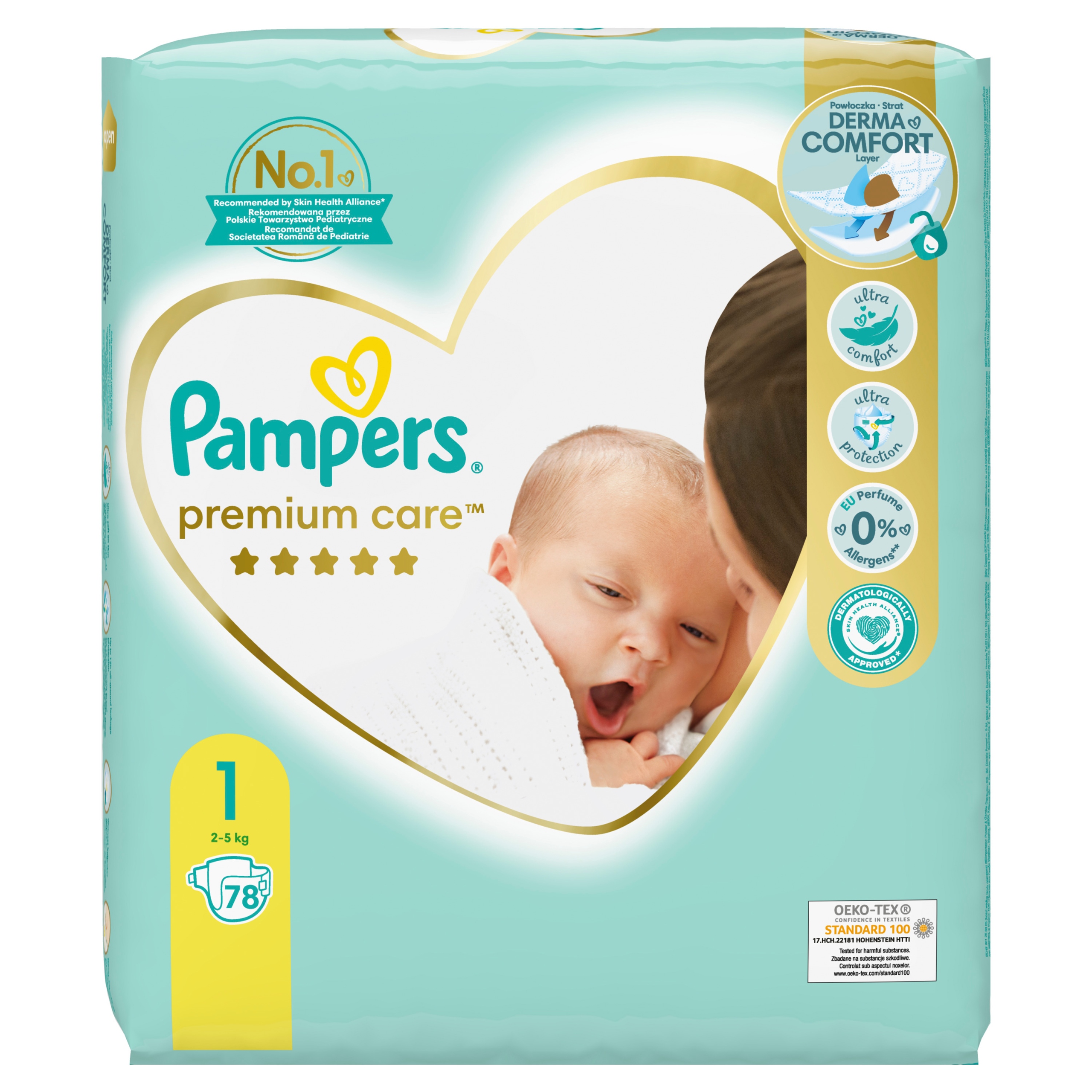 pampers premium.care z rumiankiem