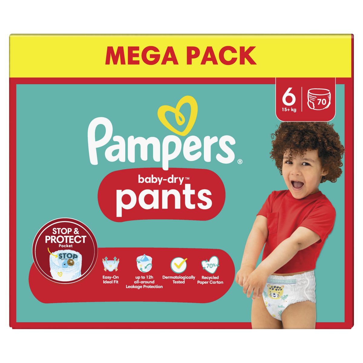 pampers mega box cena