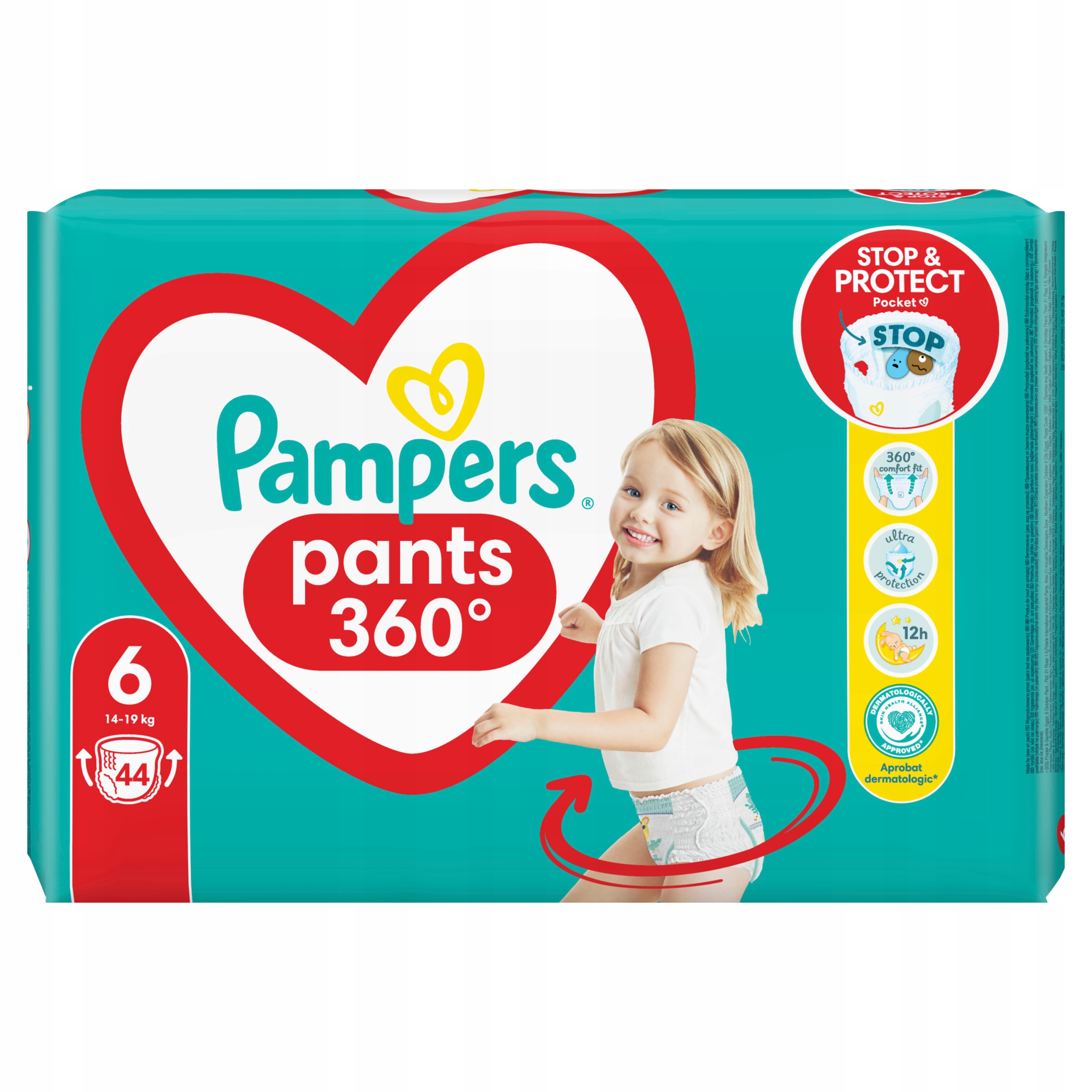 pampers 6 36 sztuk