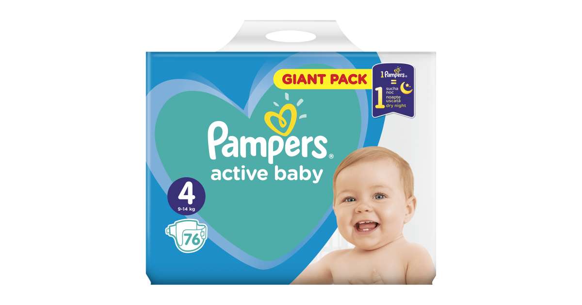 pampers 2 80szt