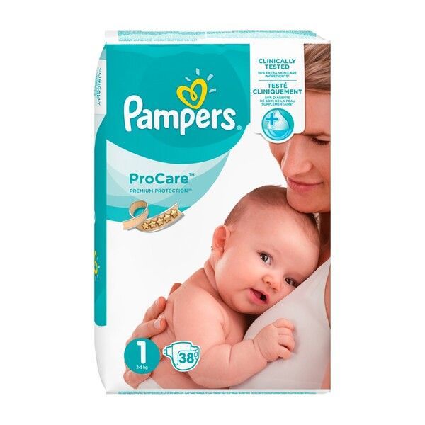 pieluchy pampers care 1