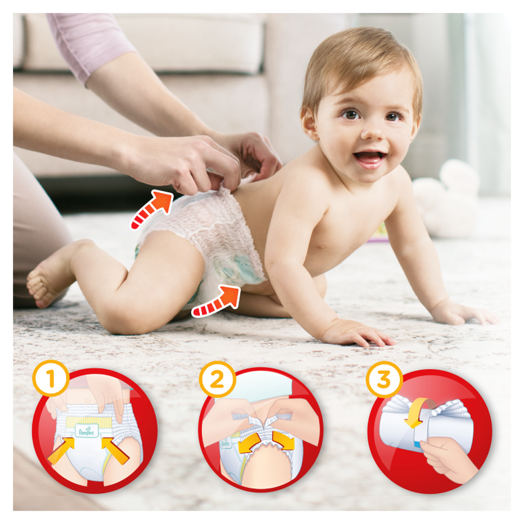 pampers pants plastikowy element