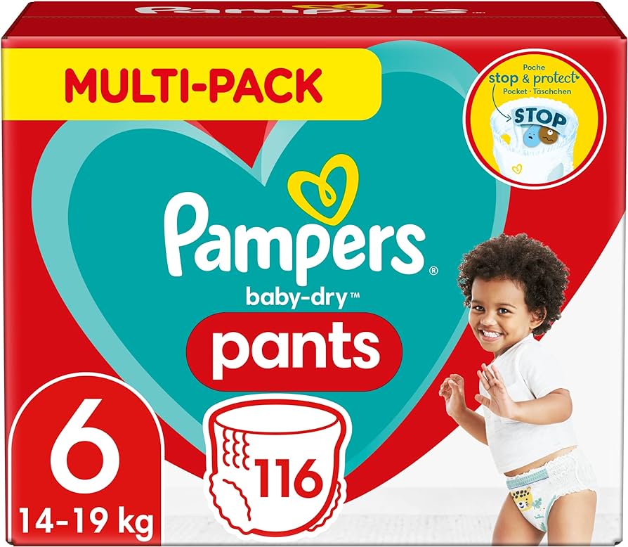 pampers jumbo paack size 8