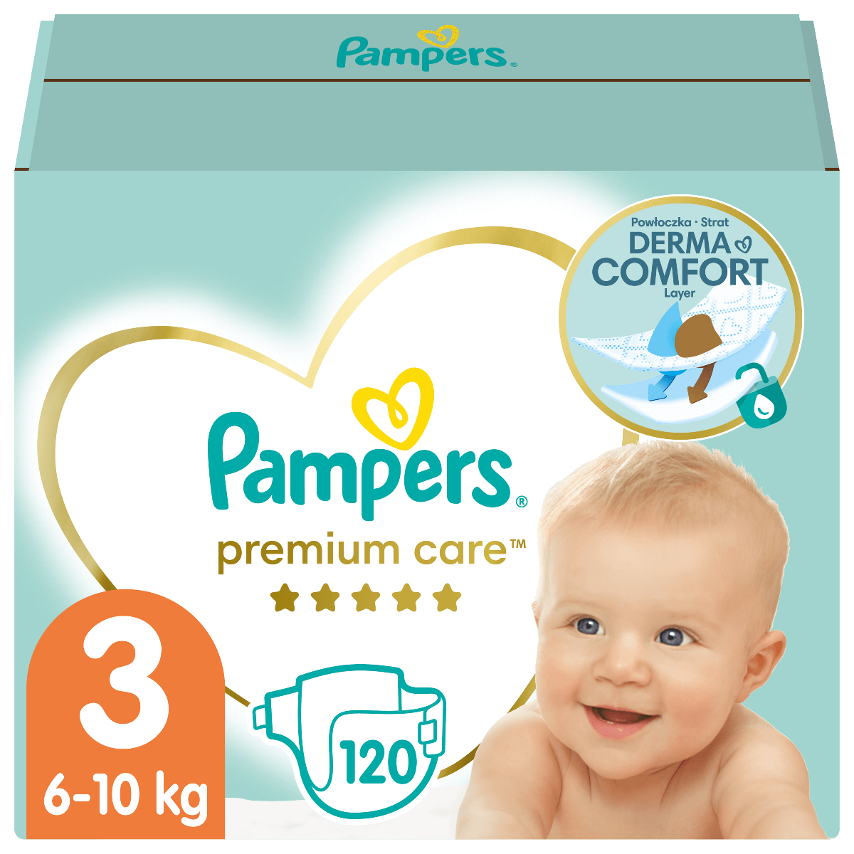 pampers 3 126 szt selgros