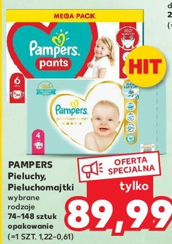 pieluchy pampers 7 najtaniej