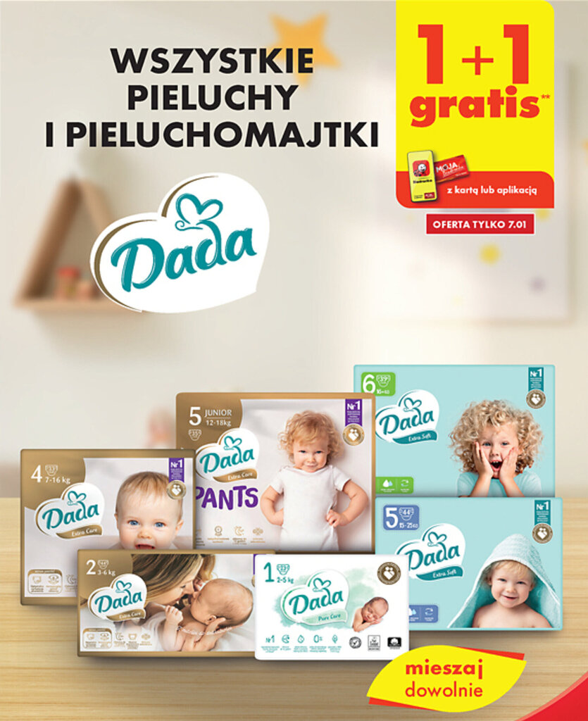 pieluchomajtki pampers na noc