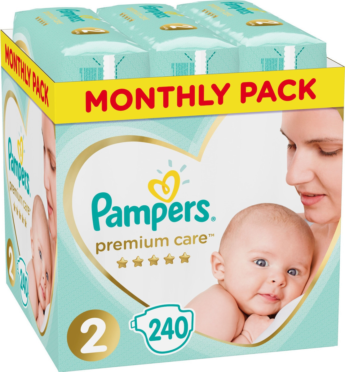 pampers premium care size 1 cena