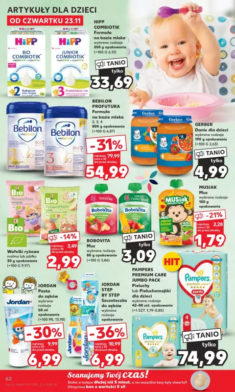 pampers 3 74 sztuki