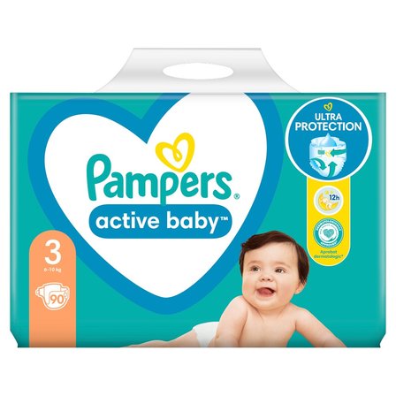 pampers active baby 126 sztuk