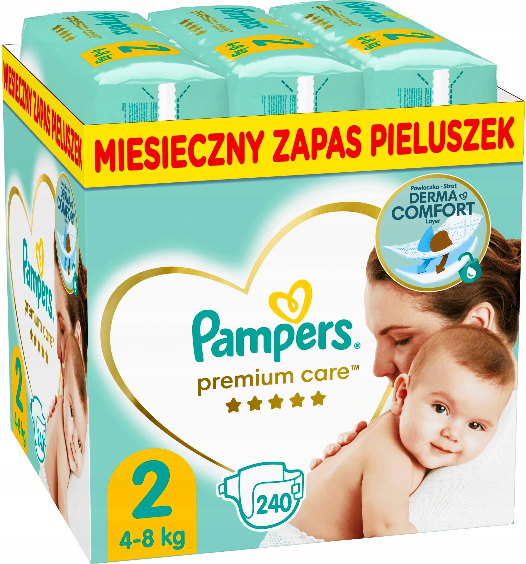 pieluch pampers 4 132 szt