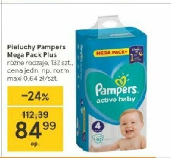 pampers w przedszkolu