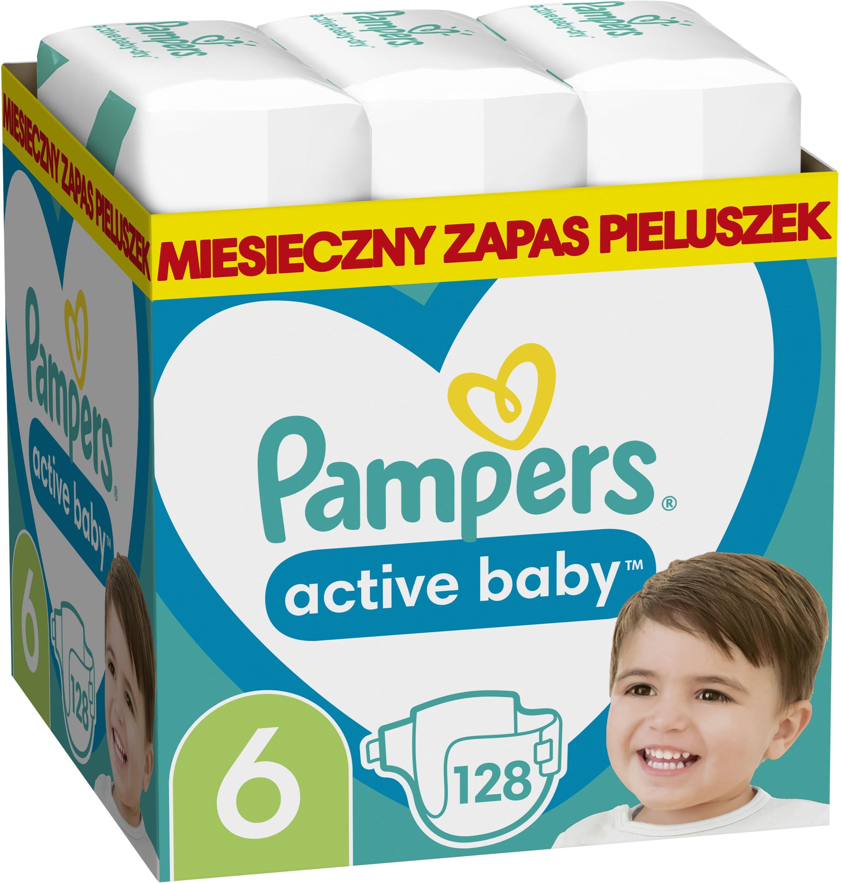 chusteczki nawilżane w pudełku pampers