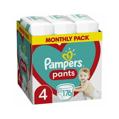 wet pampers