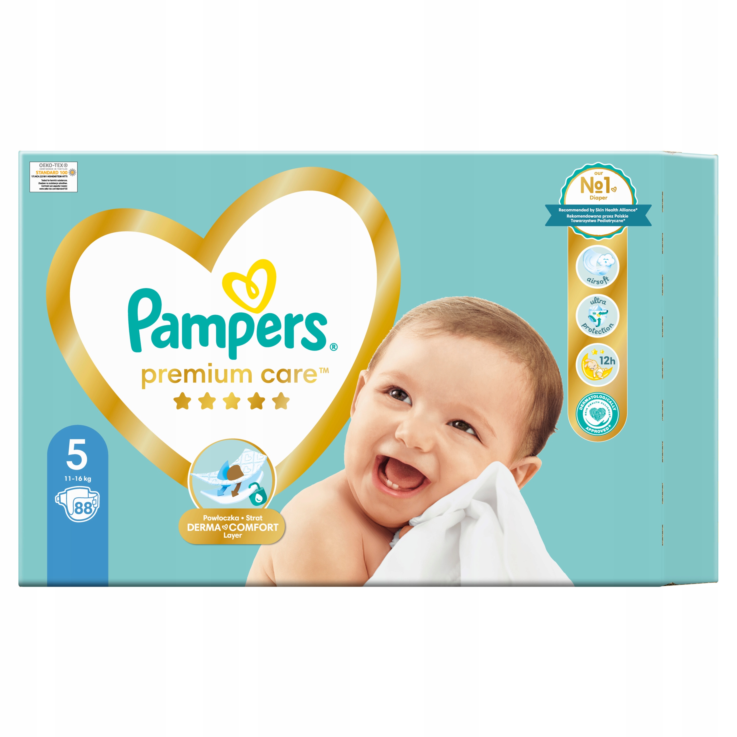 pieluchomajtki pampers 4 premium gold