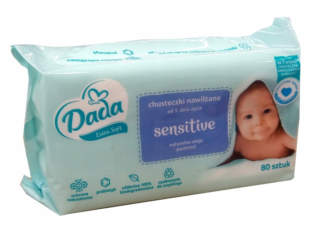 chusteczki pampers sensitive 6x80