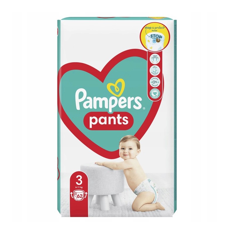 chusteczki nawilżane pampers 6x64