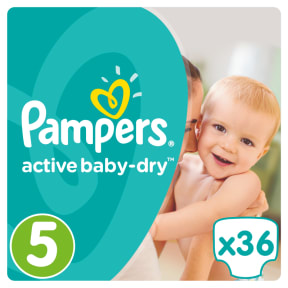 pampers water