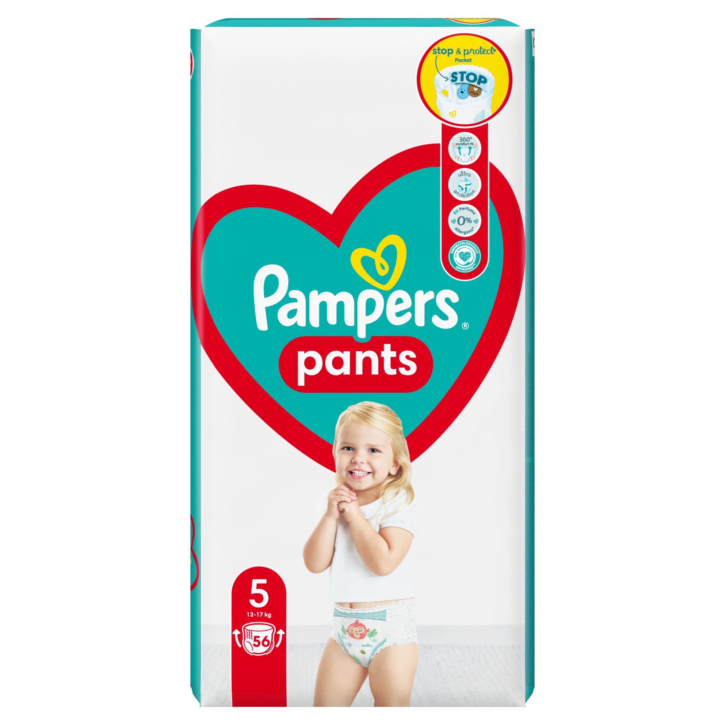 propocja pampers pants 5