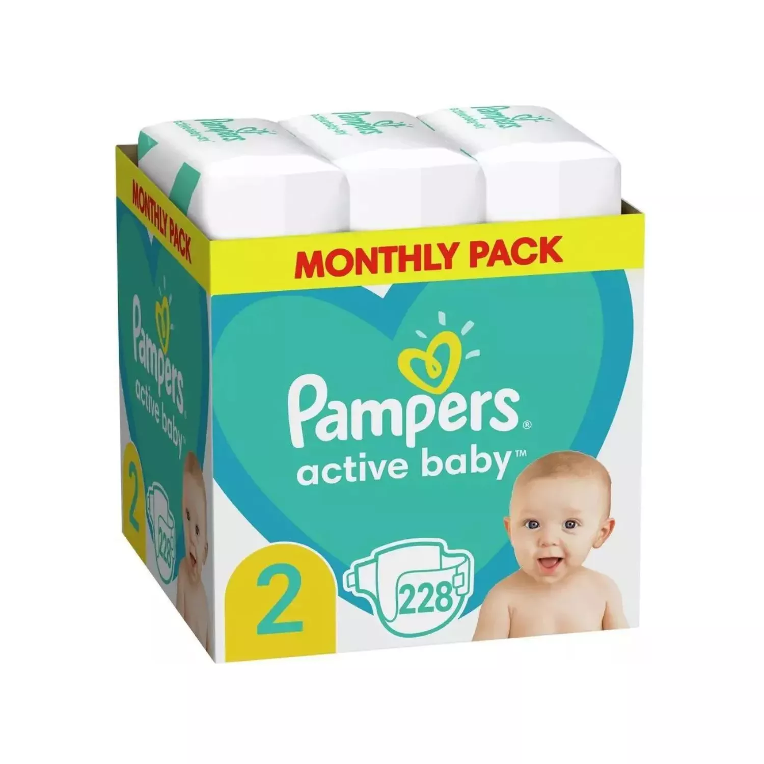 pampers od urodzenia