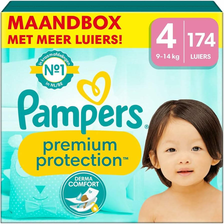 pampers 4 duze paki