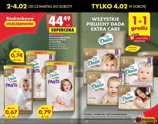 najtańsze pieluchy pampers