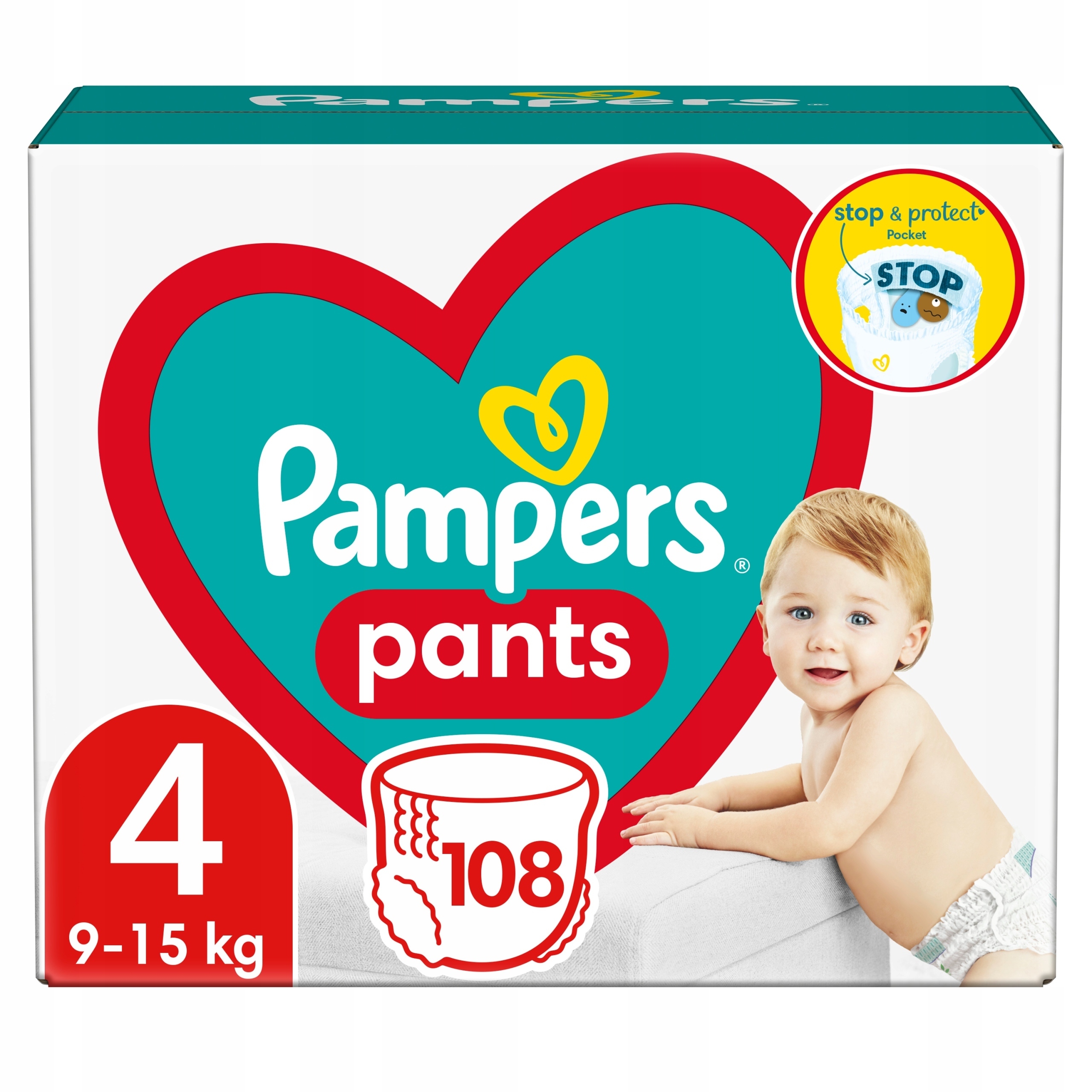 pieluchomajtki pampers pants 5 mega box junior 96szt