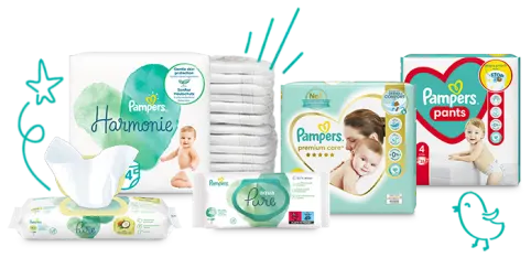 pampers konkurs miesieczny zapas pieluch ile