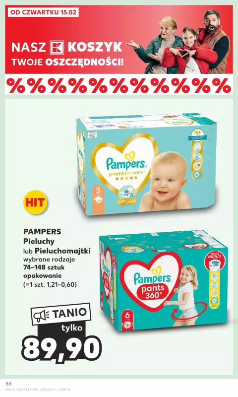 rosman pieluchy pampers