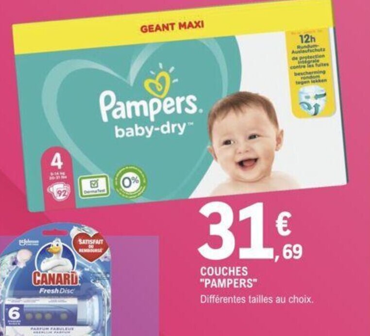 pampers 6 pieluchomajtki