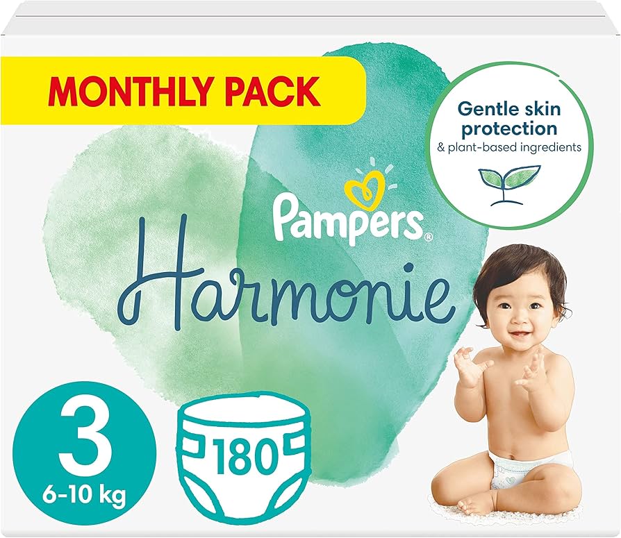 pampers pieluchy 3 60 sztuk