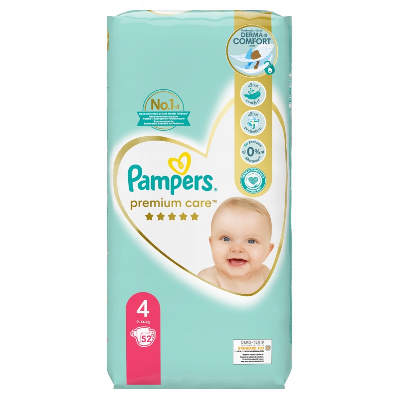 pampers premium care czy new baby dry4