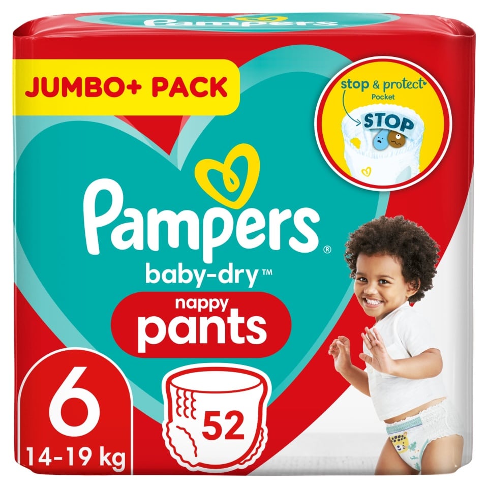 zalany pampers po nocy