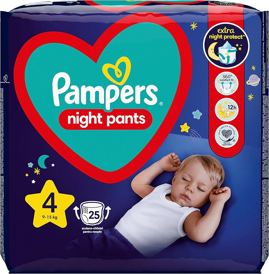 pampers pieluchy majtki