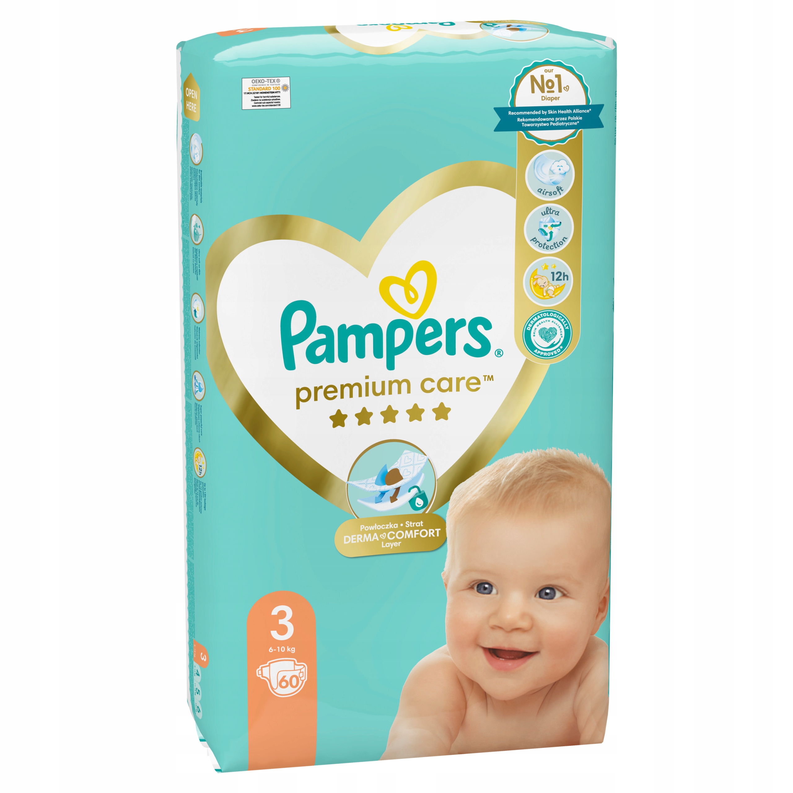 pampers 1 z paskiem