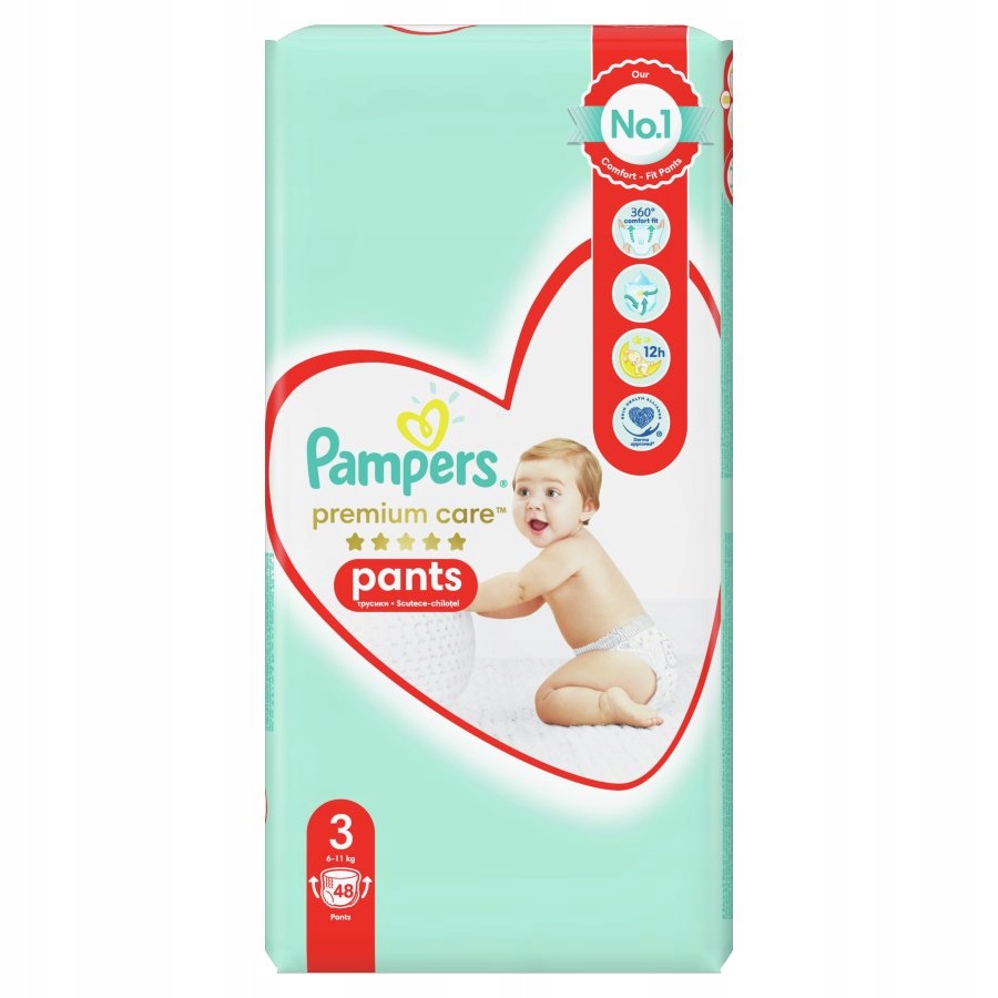 pampers newborn pieluszki 43 szt