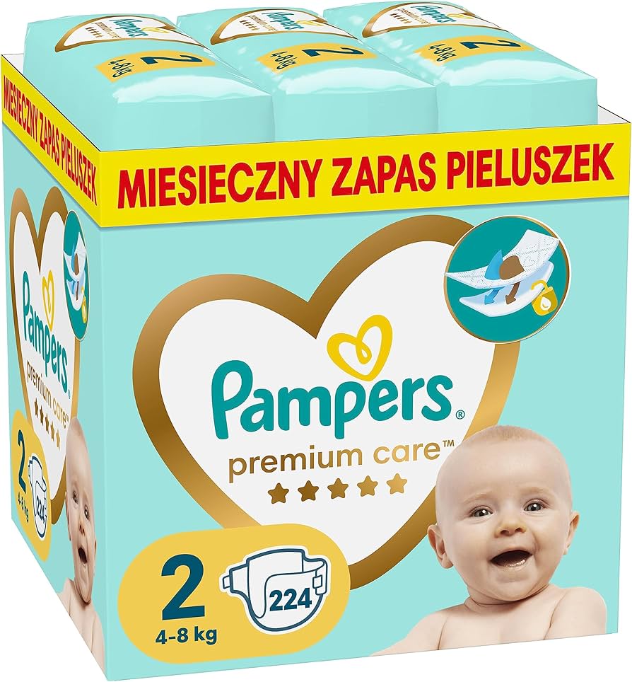 biedronka pampers 4 pieluchomajtki